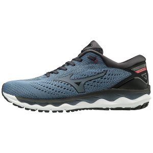 Mizuno Wave Sky 3 Παπουτσια Για Τρεξιμο Ανδρικα - Μπλε